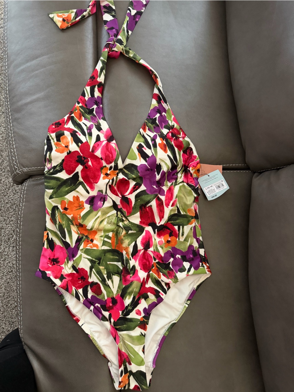 Floral Halter Women’s Floral one piece